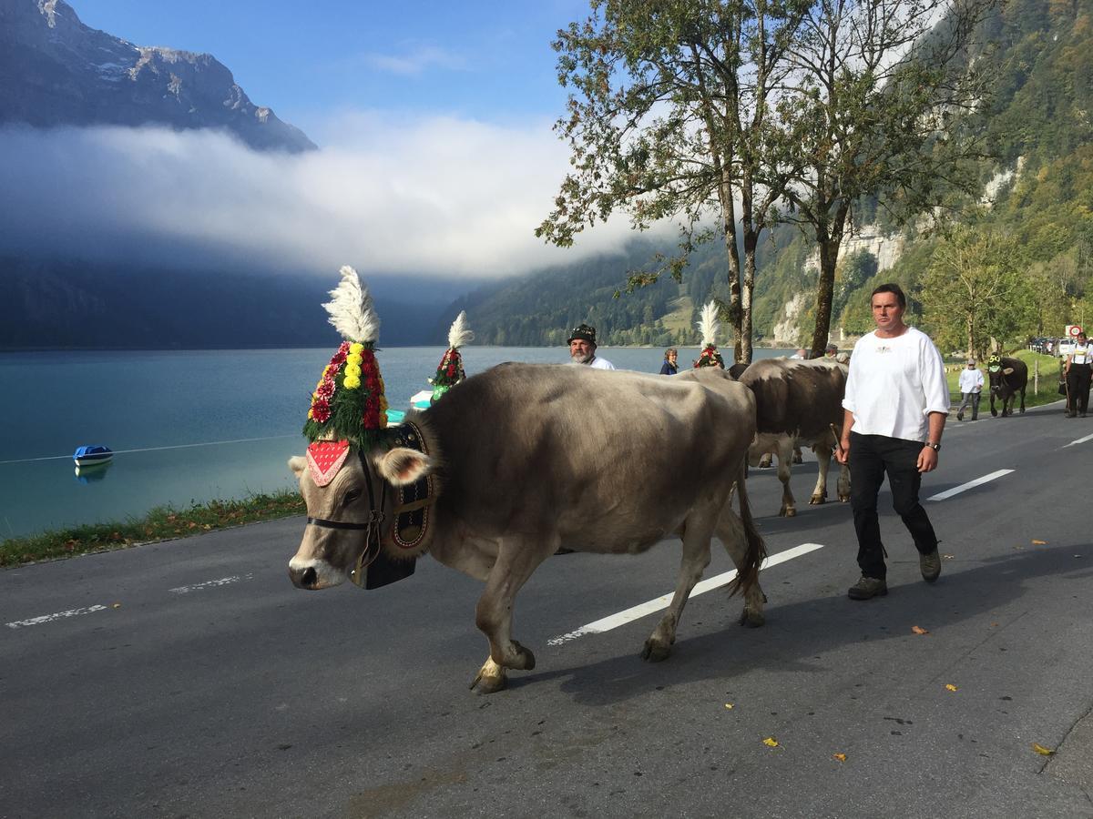 Hotel Rhodannenberg Ag Glarus Exteriör bild